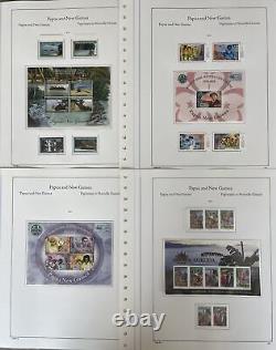 PAPUA NEW GUINEA 2010 complete run of basic issues, NH MINT. Cat £500+