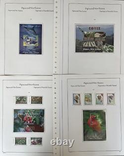 PAPUA NEW GUINEA 2010 complete run of basic issues, NH MINT. Cat £500+