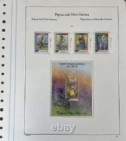 PAPUA NEW GUINEA 2010 complete run of basic issues, NH MINT. Cat £500+