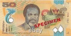 PAPUA NEW GUINEA 50 Kina Specimen P32s 2012 UNC
