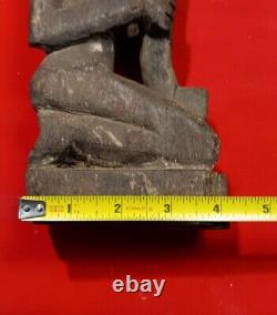 PAPUA NEW GUINEA AUTHENTIC Ancestor statue/ TOTEM 13 x 4