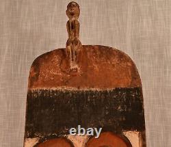 PAPUA NEW GUINEA Antique Original Vintage Asmat Oceanic Tribal Sculpture Shield