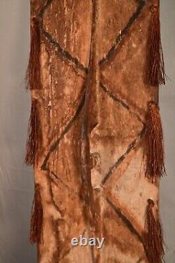 PAPUA NEW GUINEA Antique Original Vintage Asmat Oceanic Tribal Sculpture Shield