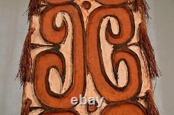 PAPUA NEW GUINEA Antique Original Vintage Asmat Oceanic Tribal Sculpture Shield