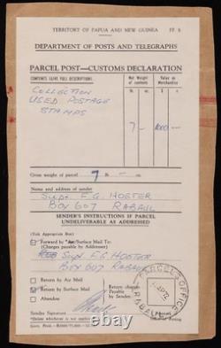 PAPUA NEW GUINEA Covers pre-decimal collection to early 1966 Scarce rare items