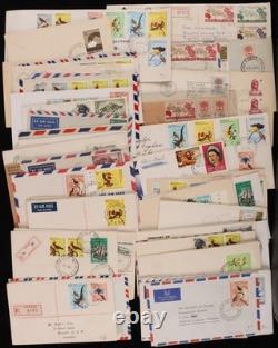 PAPUA NEW GUINEA Covers pre-decimal collection to early 1966 Scarce rare items