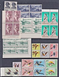 PAPUA NEW GUINEA HUGE COLLECTION of 1,400+ stamps MINT UNHINGED (CV $2,000+)