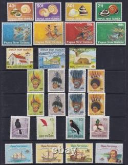 PAPUA NEW GUINEA HUGE COLLECTION of 1,400+ stamps MINT UNHINGED (CV $2,000+)