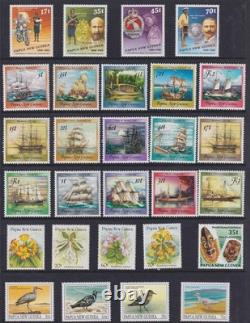PAPUA NEW GUINEA HUGE COLLECTION of 1,400+ stamps MINT UNHINGED (CV $2,000+)