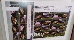 PAPUA NEW GUINEA MNH stamp collection mainly reptiles, butterflies, shells, etc