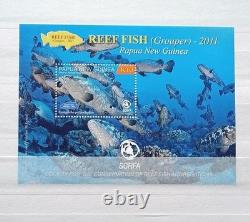 PAPUA NEW GUINEA MNH stamp collection mainly reptiles, butterflies, shells, etc