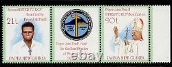 PAPUA NEW GUINEA SG746a, 1995 HORIZ PAIR 745/6, NH MINT. Cat £130. SURCH OMITTED