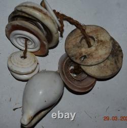 PAPUA NEW GUINEA SHELL BAG WithSHELL MONEY, EXTRAORDINARY 1900S 12 PROV