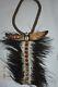 PAPUA NEW GUINEA WITCHDOCTOR NECKLACE, Cass feathers 16 EARLY 1900S prov