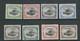 PAPUA and NEW GUINEA 1907 LAKATOI set withsmall papua ovp (Scott 19-26) VF MH zy20