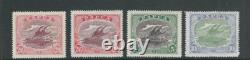 PAPUA and NEW GUINEA 1916-31 LAKATOI high vals (GIB 103 103a 104 105) VF MLH z20