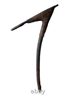PNG Adze Carved Wood Early 20th Century Oceania Melanesia Oceanic Art