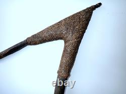 PNG Adze Carved Wood Early 20th Century Oceania Melanesia Oceanic Art