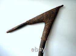 PNG Adze Carved Wood Early 20th Century Oceania Melanesia Oceanic Art