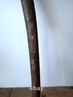 PNG Adze Carved Wood Early 20th Century Oceania Melanesia Oceanic Art