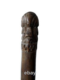 PNG Adze Carved Wood Early 20th Century Oceania Melanesia Oceanic Art