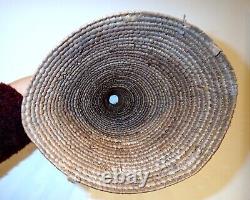 PNG Woven Ceremonial Hat Eastern Highlands Tribal art woven Cane