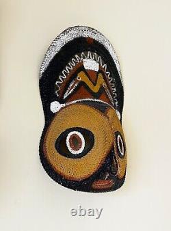 Pacific Island Art Vintage Papua New Guinea Yam Masks