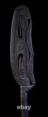 Pagaie du Sépik, Paddle, Sepik river, oceanic art, papua new guinea, 167 cm
