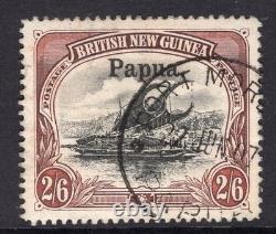 Papua 1906 Lakatoi 2/6d Black & Brown Very Fine Cds Used. Stanley Gibbons 20