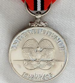 Papua New Guinea 10th Anniversary of Independence Medal 1975-85