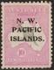 Papua New Guinea 1918 N. W. Pacific SG #117, 10s Kangaroo MVLH, Cat. &pound;170