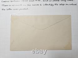 Papua New Guinea 1933 Paquebot'Loose Ship Letter' Cover t Calif. USA Cairns Cds
