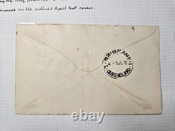 Papua New Guinea 1938 FFC Carpenter 1st Official Flight Cover t Australia Signed