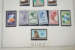 Papua & New Guinea 1952-1981 Collection Of 300+ Mint Stamps On Minkus Pages