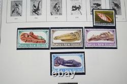 Papua & New Guinea 1952-1981 Collection Of 300+ Mint Stamps On Minkus Pages