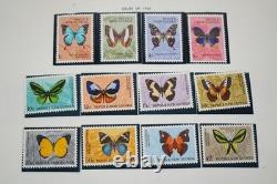 Papua & New Guinea 1952-1981 Collection Of 300+ Mint Stamps On Minkus Pages