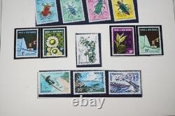 Papua & New Guinea 1952-1981 Collection Of 300+ Mint Stamps On Minkus Pages