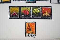 Papua & New Guinea 1952-1981 Collection Of 300+ Mint Stamps On Minkus Pages