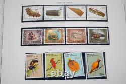 Papua & New Guinea 1952-1981 Collection Of 300+ Mint Stamps On Minkus Pages