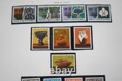 Papua & New Guinea 1952-1981 Collection Of 300+ Mint Stamps On Minkus Pages