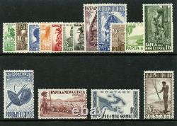 Papua New Guinea 1952 QEII Definitive set complete superb MNH. SG 1-15