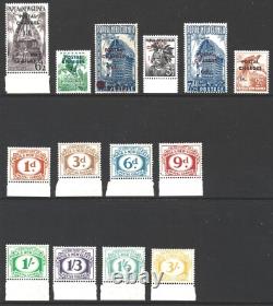 Papua New Guinea 1960, Postage Dues Complete Set, Inc D1 With Cert (14), Mnh