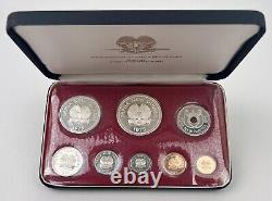 Papua New Guinea 1975 Proof 8 Coin Set