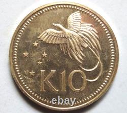 Papua New Guinea. 1976 Silver 10 Kina. 1.2372oz Silver Proof