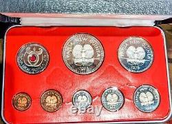 Papua New Guinea 1978 Silver Proof Set BU with COA and original box