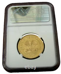 Papua New Guinea 1980FM Gold 100 Kina NGC PF69UC Independence Anniversary