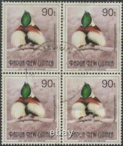 Papua New Guinea 1993 SG646 JULY 1993 90t Bird Paradise block FU