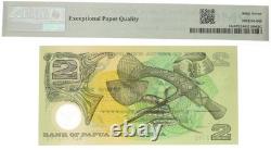 Papua New Guinea 2 Kina ND (1996) Pick# 16c Paradijsvogel PMG 67 EPQ