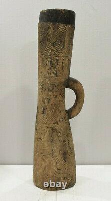 Papua New Guinea Abelam Carved Wood Drum