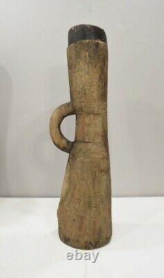 Papua New Guinea Abelam Carved Wood Drum